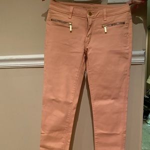 Michael Kors Peach Skinny Jeans